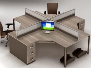 4 person workstation in qatar