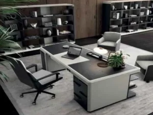 Office Staff Desks Modern & Standard Models, Wide range of office staff desks in both modern and standard designs, suitable for various workspace needs.