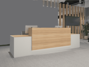 reception desk in qatar