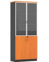 wooden filing cabinet